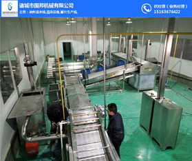 薯片油炸流水线设备价格 北京油炸流水线设备价格 国邦食品机械